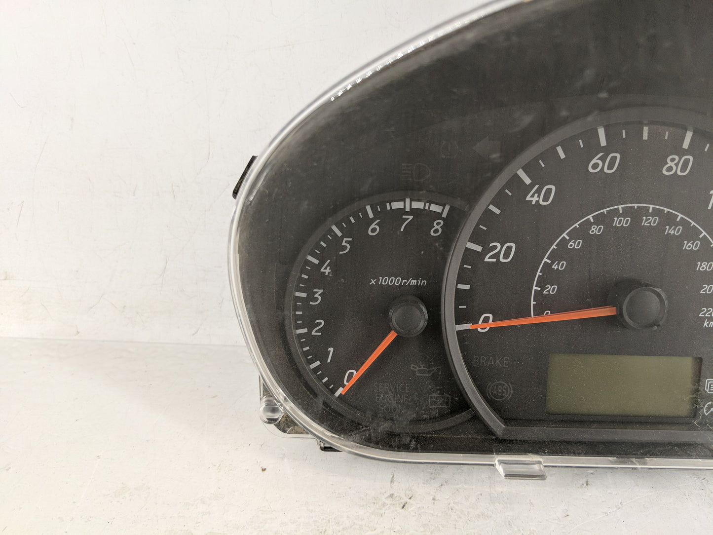 2014 Mitsubishi Mirage Instrument Cluster Speedometer Gauges P/N:8100B573 157560-1454 Fits OEM Used Auto Parts - Oemusedauto
