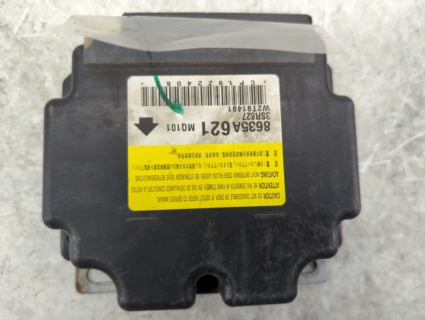 2018 Mitsubishi Mirage Safety Restraint Srs Airbag Control Module - Oemusedautoparts1.com