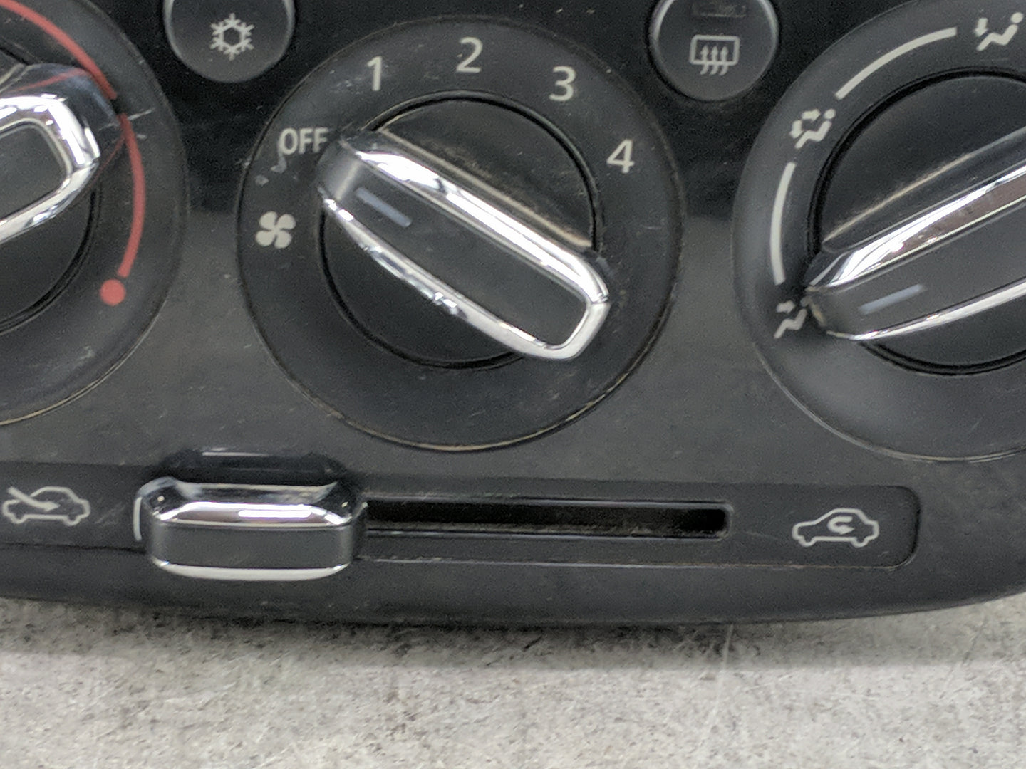 2018 Mitsubishi Mirage Climate Control Module Temperature AC/Heater Replacement Fits OEM Used Auto Parts - Oemusedautoparts1