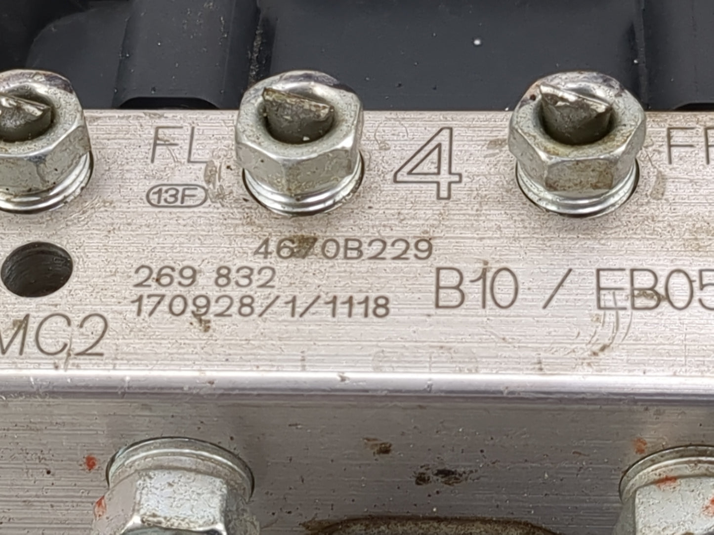2018 Mitsubishi Mirage ABS Pump Control Module Replacement P/N:4670B229 269 832, 170928/1/1118 Fits OEM Used Auto Parts - Oe