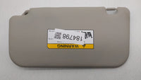 2018 Mitsubishi Mirage Sun Visor Shade Replacement Passenger Right Mirror Fits OEM Used Auto Parts - Oemusedautoparts1.com
