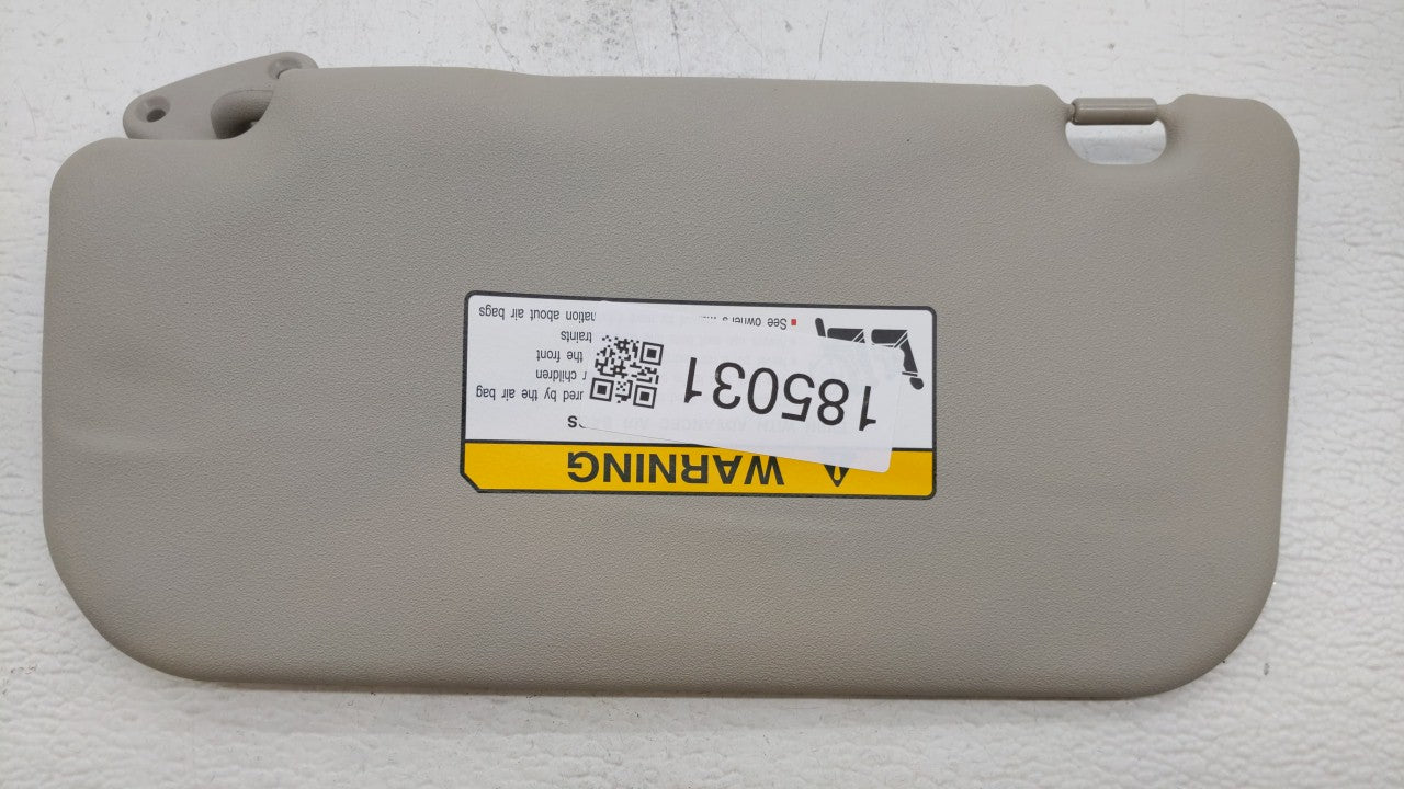 2018 Mitsubishi Mirage Sun Visor Shade Replacement Passenger Right Mirror Fits OEM Used Auto Parts - Oemusedautoparts1.com