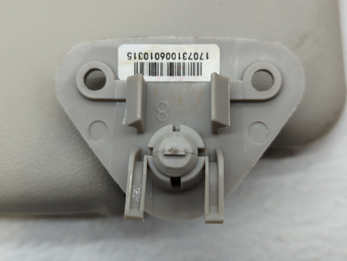 2014 Mitsubishi Mirage Sun Visor Shade Replacement Passenger Right Mirror Fits OEM Used Auto Parts - Oemusedautoparts1.com