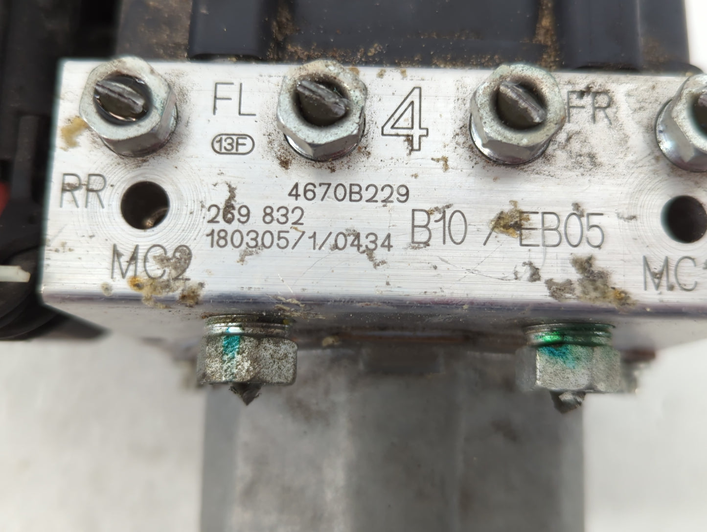 2018 Mitsubishi Mirage ABS Pump Control Module Replacement P/N:269 832 4670B229 Fits OEM Used Auto Parts - Oemusedautoparts1