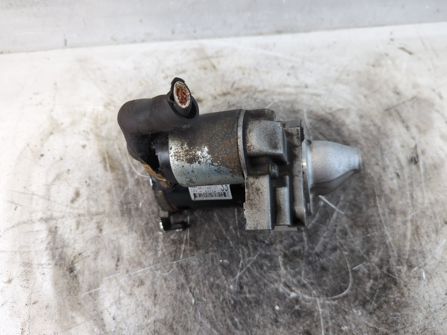 2018 Mitsubishi Mirage Car Starter Motor Solenoid OEM P/N:M000T46871ZT 0951810A3 Fits OEM Used Auto Parts - Oemusedautoparts