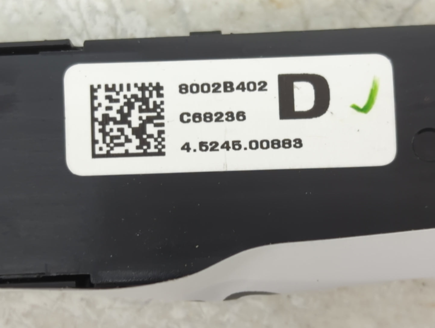 2018 Mitsubishi Outlander PCM Engine Control Computer ECU ECM PCU OEM P/N:8002B402 C68236, 4.5245.00883 Fits OEM Used Auto P