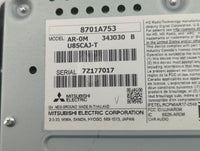2018 Mitsubishi Outlander Radio AM FM Cd Player Receiver Replacement P/N:8701A753 AR-0M, 34J030, U8SCAJ-T, UJHAR0M, 662K-AR0