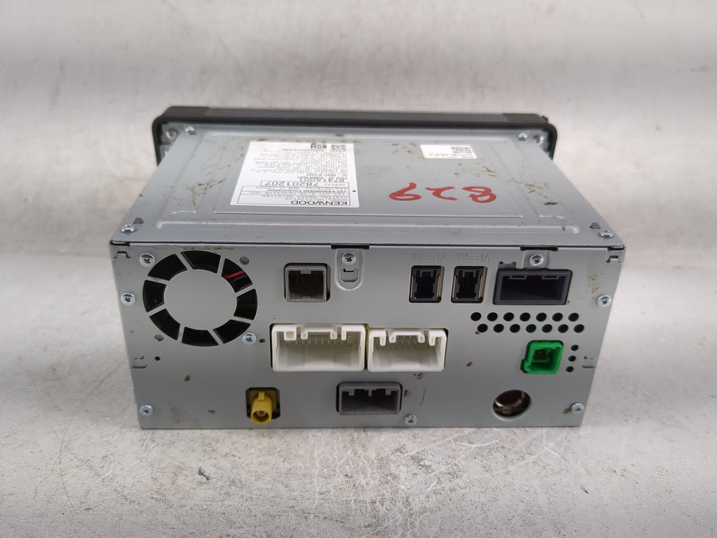 2018 Mitsubishi Outlander Radio AM FM Cd Player Receiver Replacement P/N:MXLO15KLG4 YK1-027K-01, 8741A001, IOMK1027 Fits OEM
