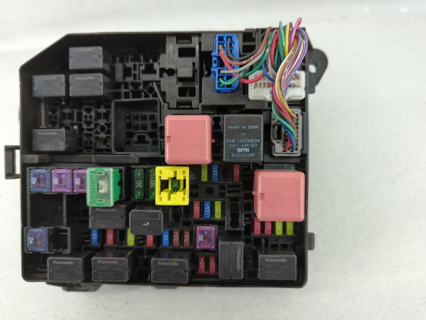 2014-2016 Mitsubishi Outlander Fusebox Fuse Box Panel Relay Module Fits Fits 2014 2015 2016 OEM Used Auto Parts - Oemusedaut