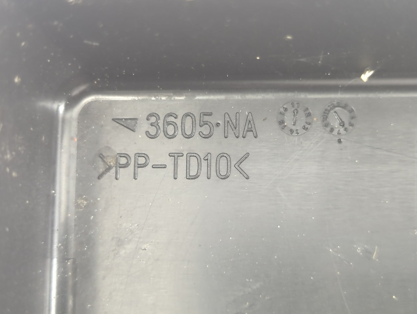 2014-2016 Mitsubishi Outlander Fusebox Fuse Box Panel Relay Module P/N:PP-TD10 3605 Fits Fits 2014 2015 2016 OEM Used Auto P