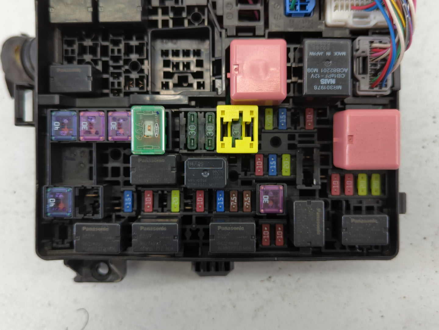 2014-2016 Mitsubishi Outlander Fusebox Fuse Box Panel Relay Module P/N:>PP-TD10< 3605NA Fits Fits 2014 2015 2016 OEM Used Au