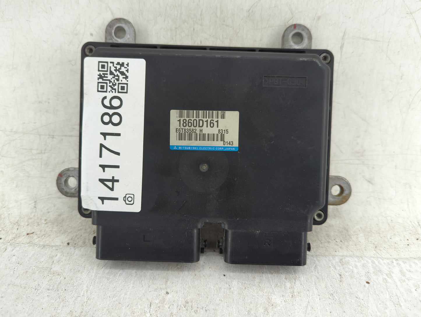 2018 Mitsubishi Outlander Sport PCM Engine Control Computer ECU ECM PCU OEM P/N:E6T83582 1860D161 Fits OEM Used Auto Parts -