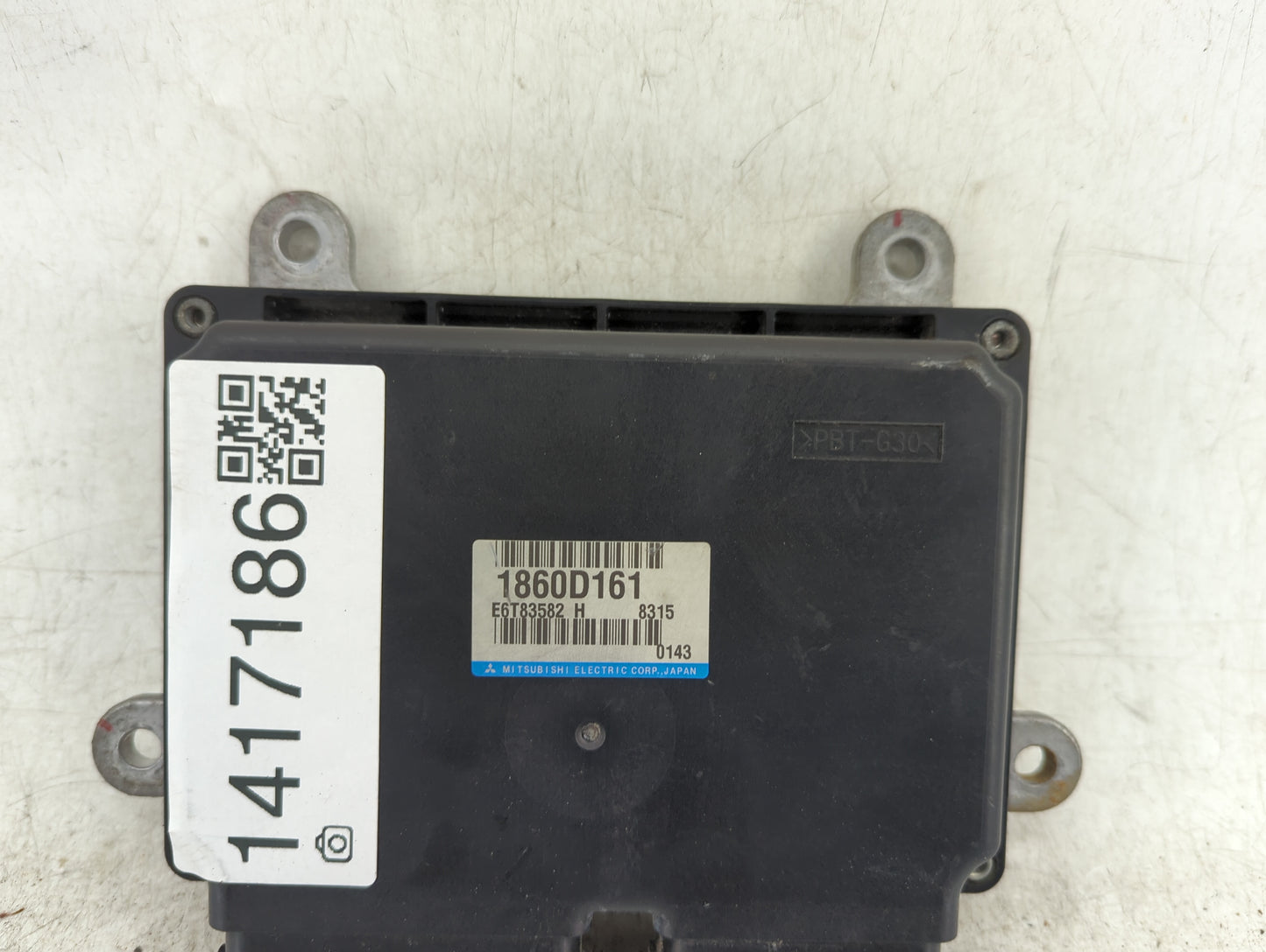 2018 Mitsubishi Outlander Sport PCM Engine Control Computer ECU ECM PCU OEM P/N:E6T83582 1860D161 Fits OEM Used Auto Parts -
