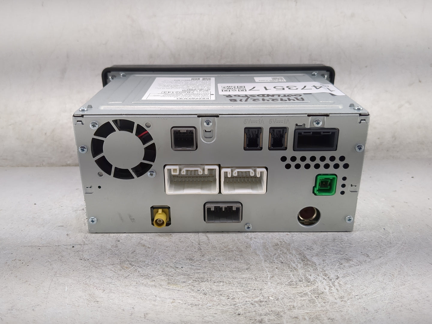 2018 Mitsubishi Outlander Sport Radio AM FM Cd Player Receiver Replacement P/N:MXLZ16KLG4 YK1-027K-03, 8741A005, IOMK1027 Fi