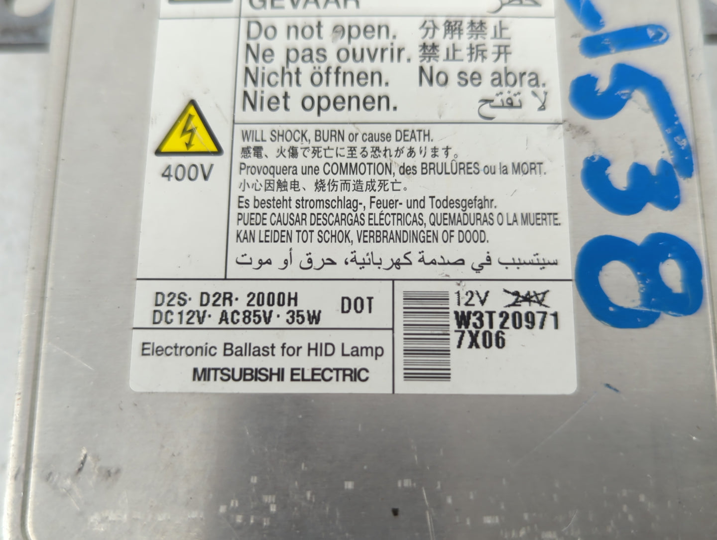 2018 Mitsubishi Outlander Sport Headlight Ballast Head Light - Oemusedautoparts1.com