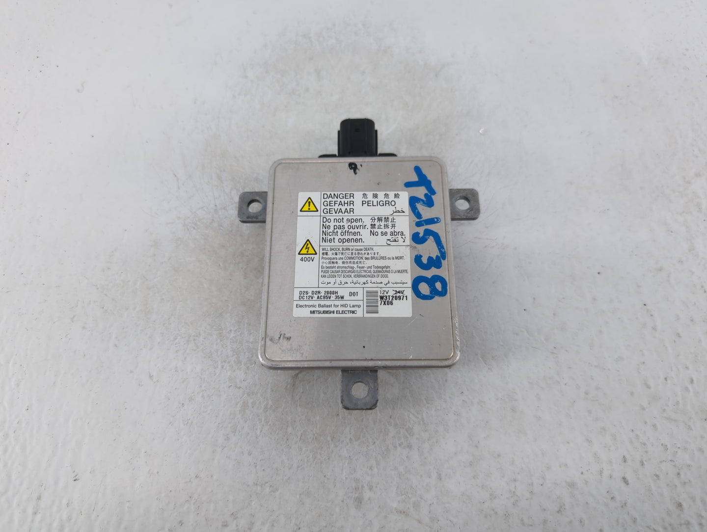 2018 Mitsubishi Outlander Sport Headlight Ballast Head Light - Oemusedautoparts1.com