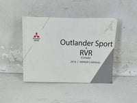 2018 Mitsubishi Rvr Owners Manual Book Guide P/N:9290H587 OEM Used Auto Parts - Oemusedautoparts1.com