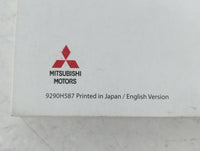 2018 Mitsubishi Rvr Owners Manual Book Guide P/N:9290H587 OEM Used Auto Parts - Oemusedautoparts1.com