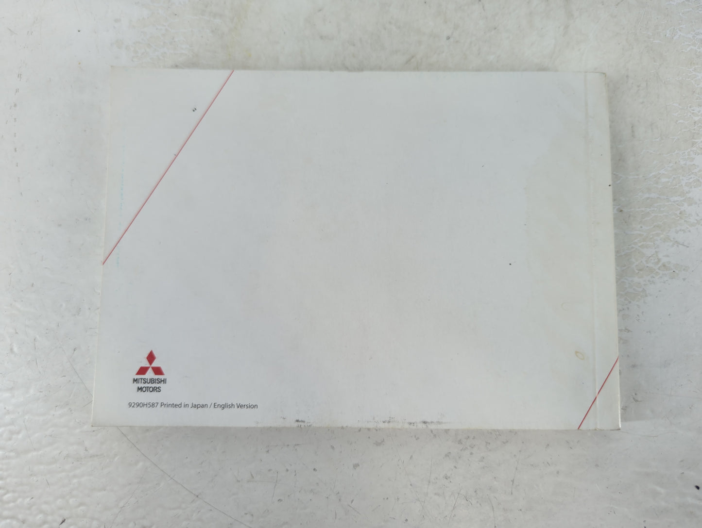 2018 Mitsubishi Rvr Owners Manual Book Guide P/N:9290H587 OEM Used Auto Parts - Oemusedautoparts1.com