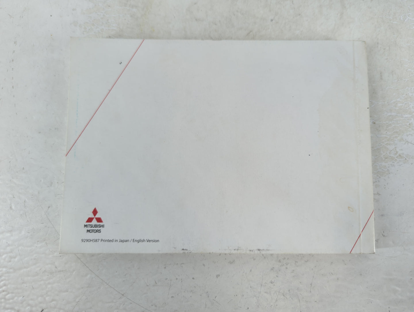2018 Mitsubishi Rvr Owners Manual Book Guide P/N:9290H587 OEM Used Auto Parts - Oemusedautoparts1.com