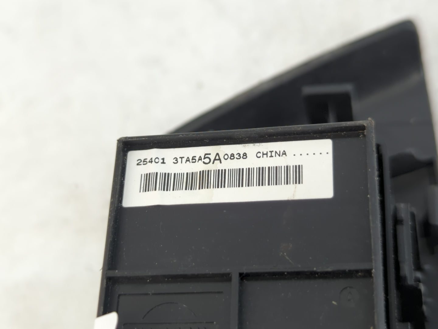 2013-2018 Nissan Altima Master Power Window Switch Replacement Driver Side Left P/N:25401 3TA5A Fits OEM Used Auto Parts - O