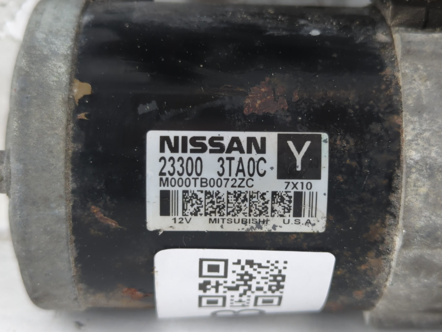 2013-2018 Nissan Altima Car Starter Motor Solenoid OEM P/N:23300 3TA0C Fits Fits 2013 2014 2015 2016 2017 2018 OEM Used Auto