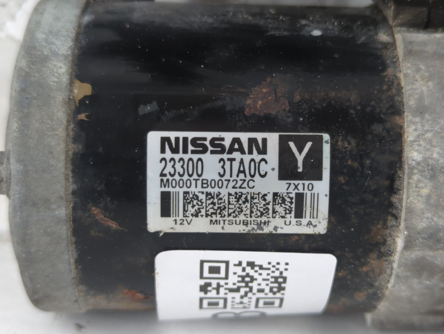 2013-2018 Nissan Altima Car Starter Motor Solenoid OEM P/N:23300 3TA0C Fits Fits 2013 2014 2015 2016 2017 2018 OEM Used Auto