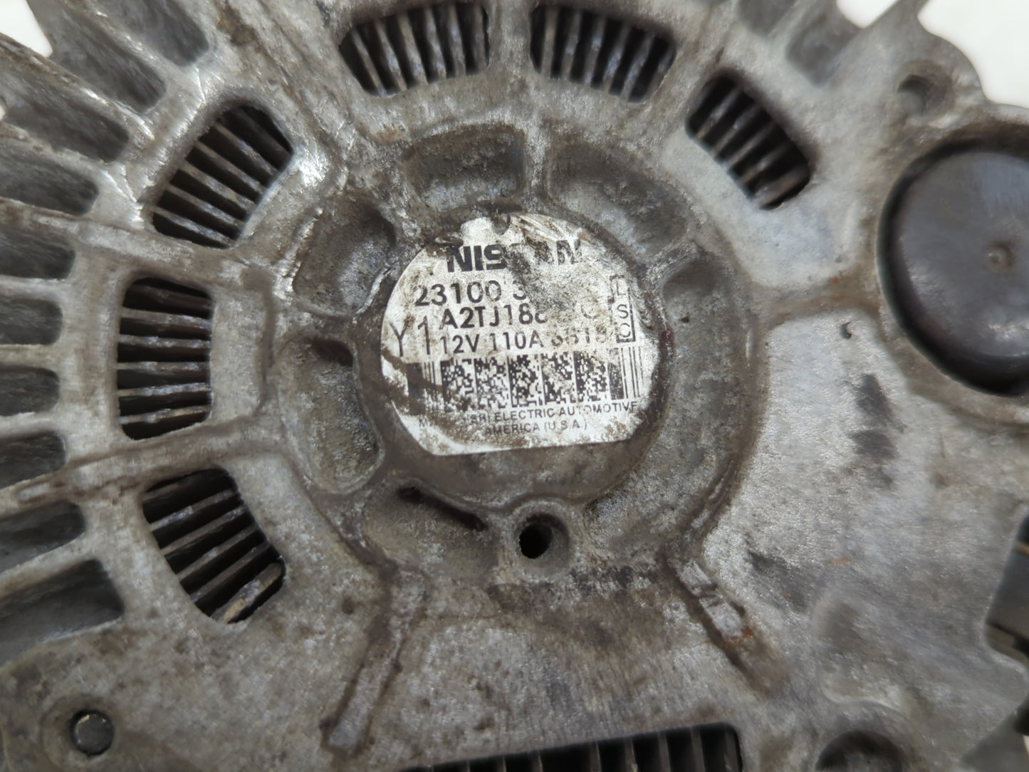 2018 Nissan Altima Alternator Replacement Generator Charging Assembly Engine OEM Fits OEM Used Auto Parts - Oemusedautoparts