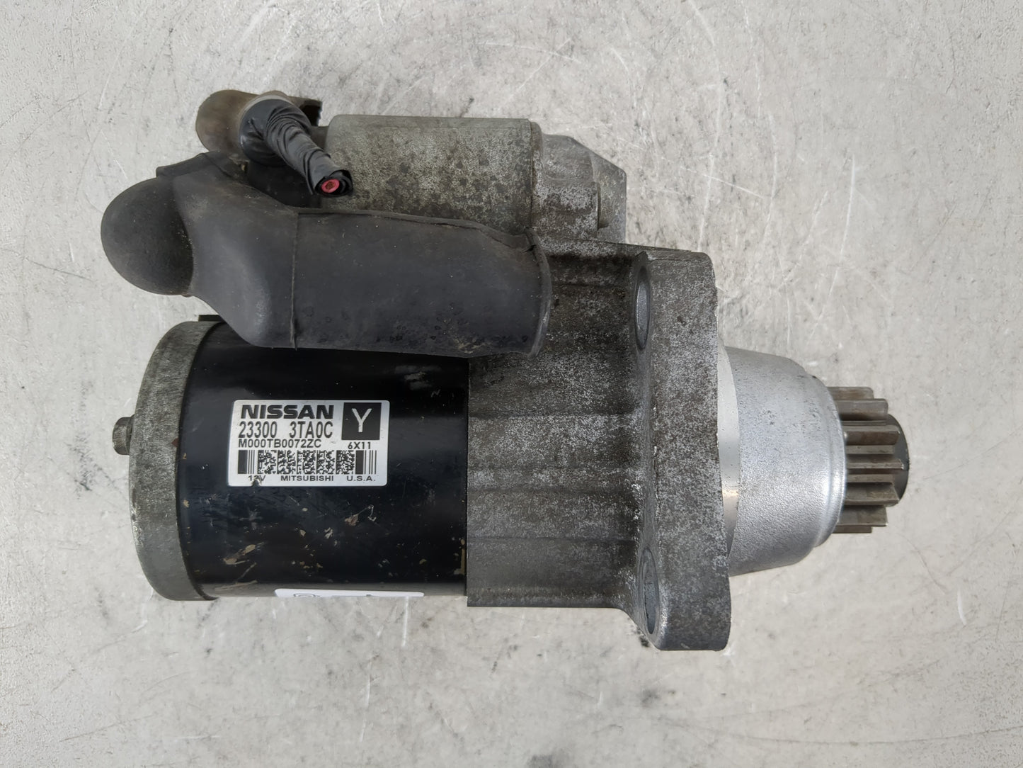 2013-2018 Nissan Altima Car Starter Motor Solenoid OEM P/N:23300 3TA0C Fits Fits 2013 2014 2015 2016 2017 2018 OEM Used Auto