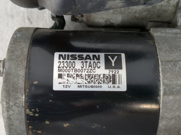2013-2018 Nissan Altima Car Starter Motor Solenoid OEM P/N:23300 3TA0C Fits Fits 2013 2014 2015 2016 2017 2018 OEM Used Auto Parts