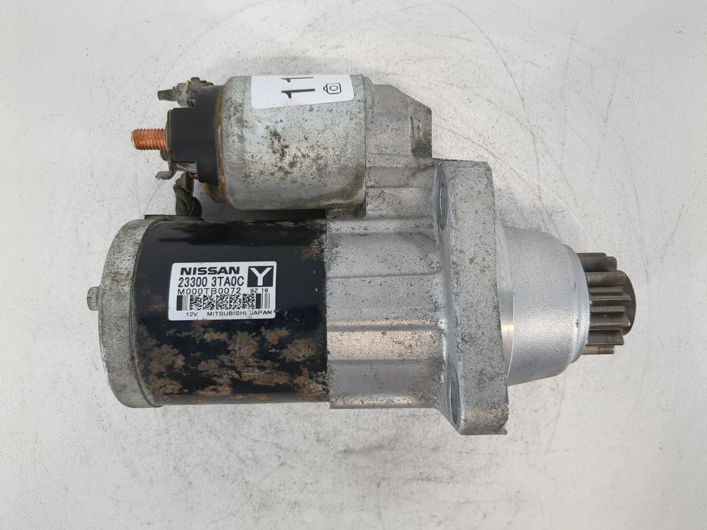 2013-2018 Nissan Altima Car Starter Motor Solenoid OEM P/N:23300 3TA0C Fits Fits 2013 2014 2015 2016 2017 2018 OEM Used Auto
