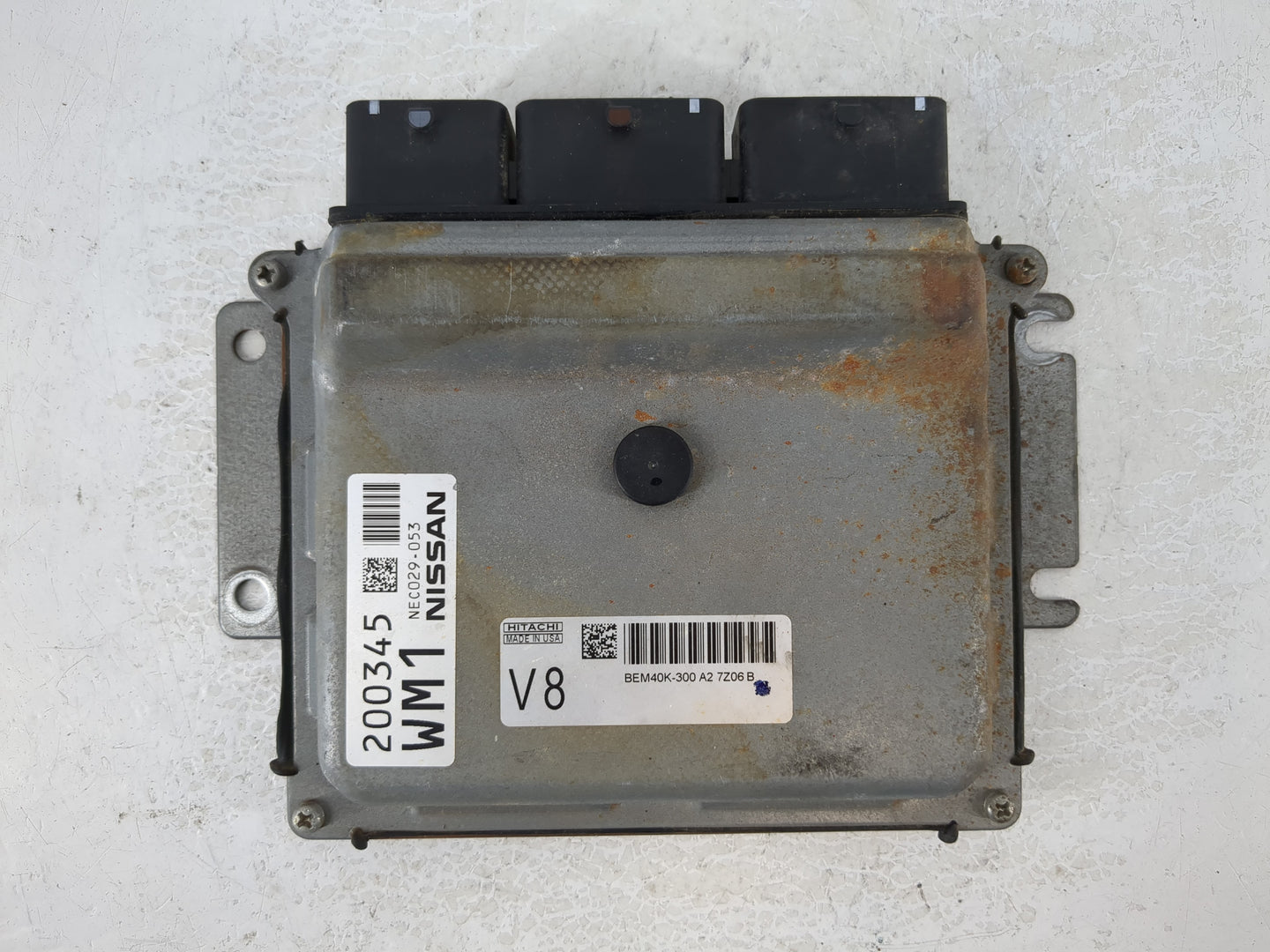 2018 Nissan Altima PCM Engine Control Computer ECU ECM PCU OEM P/N:NEC029-053 Fits OEM Used Auto Parts - Oemusedautoparts1.c
