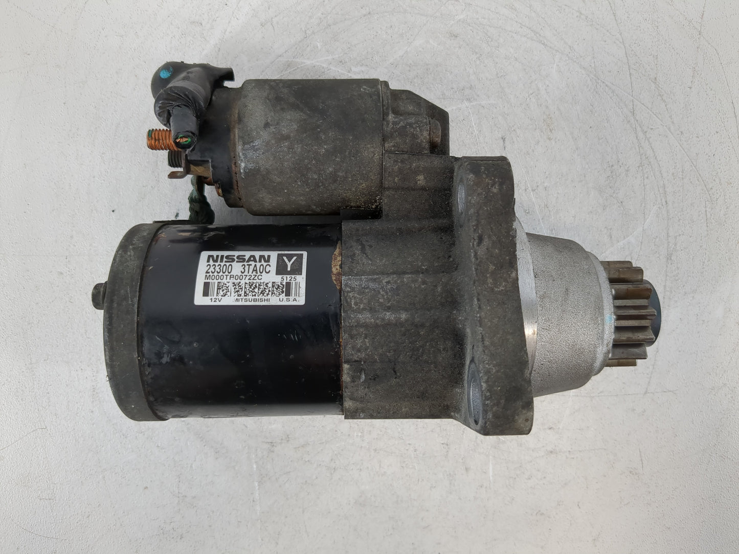 2013-2018 Nissan Altima Car Starter Motor Solenoid OEM P/N:23300 3TA0C Fits Fits 2013 2014 2015 2016 2017 2018 OEM Used Auto
