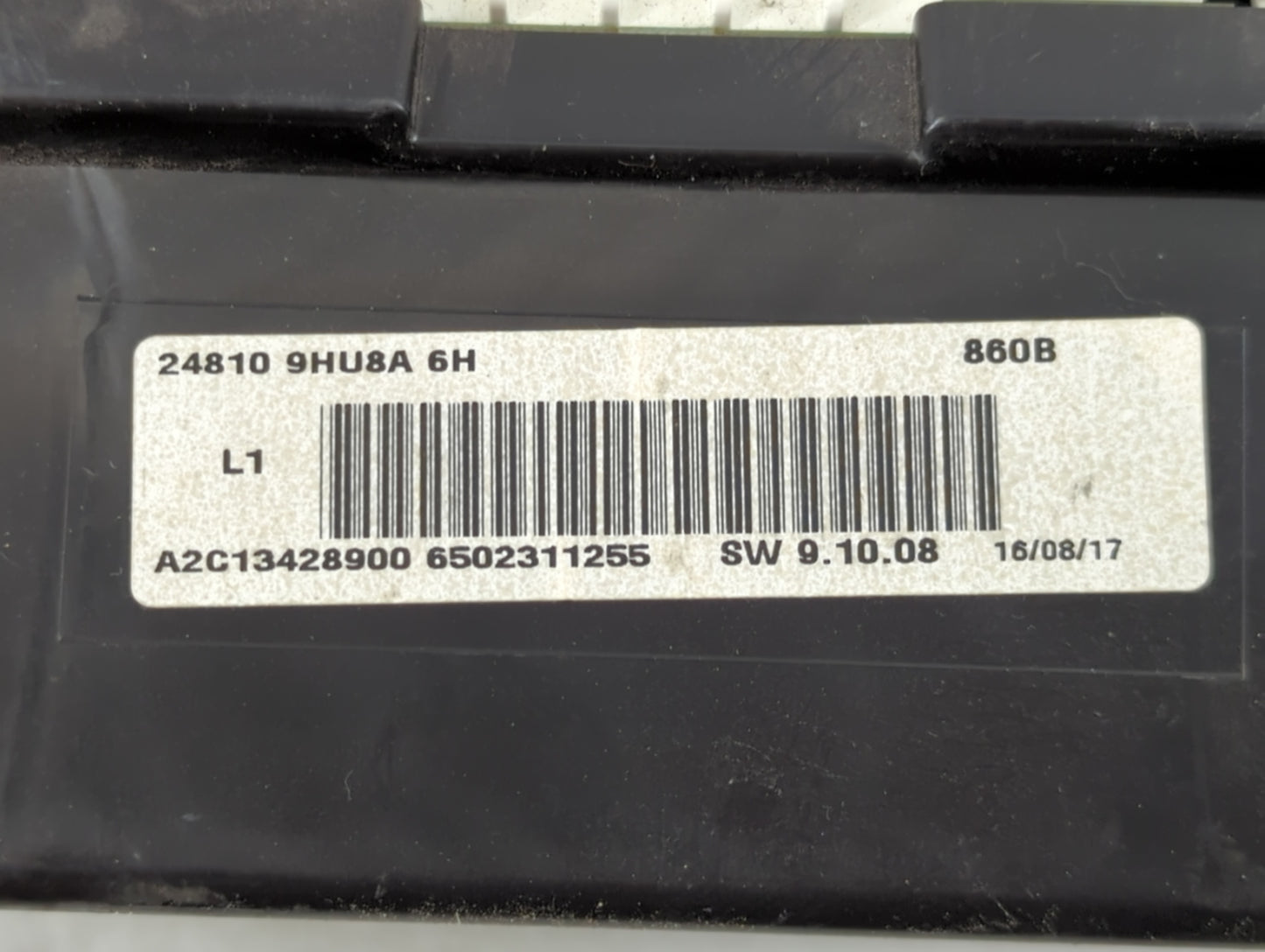 2018 Nissan Altima Instrument Cluster Speedometer Gauges P/N:24810 9HU8A Fits OEM Used Auto Parts - Oemusedautoparts1.com