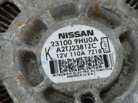 2018 Nissan Altima Alternator Replacement Generator Charging Assembly Engine OEM P/N:23100 9HU0A Fits OEM Used Auto Parts - 