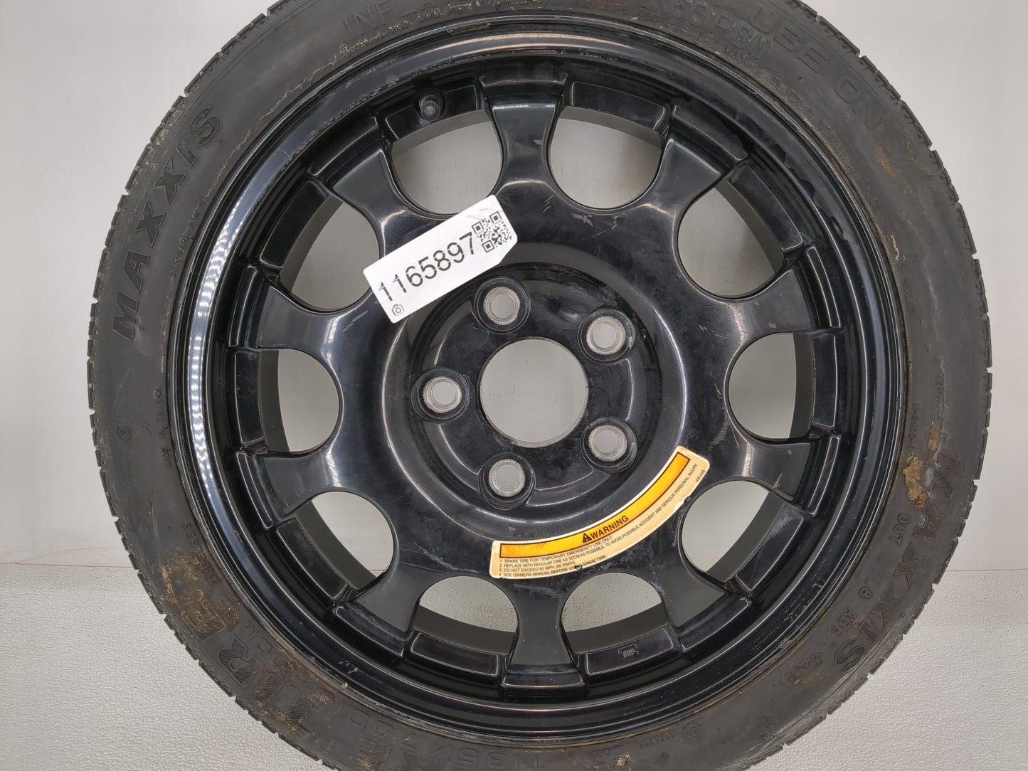 2013-2018 Nissan Altima Spare Donut Tire Wheel Rim Oem - Oemusedautoparts1.com