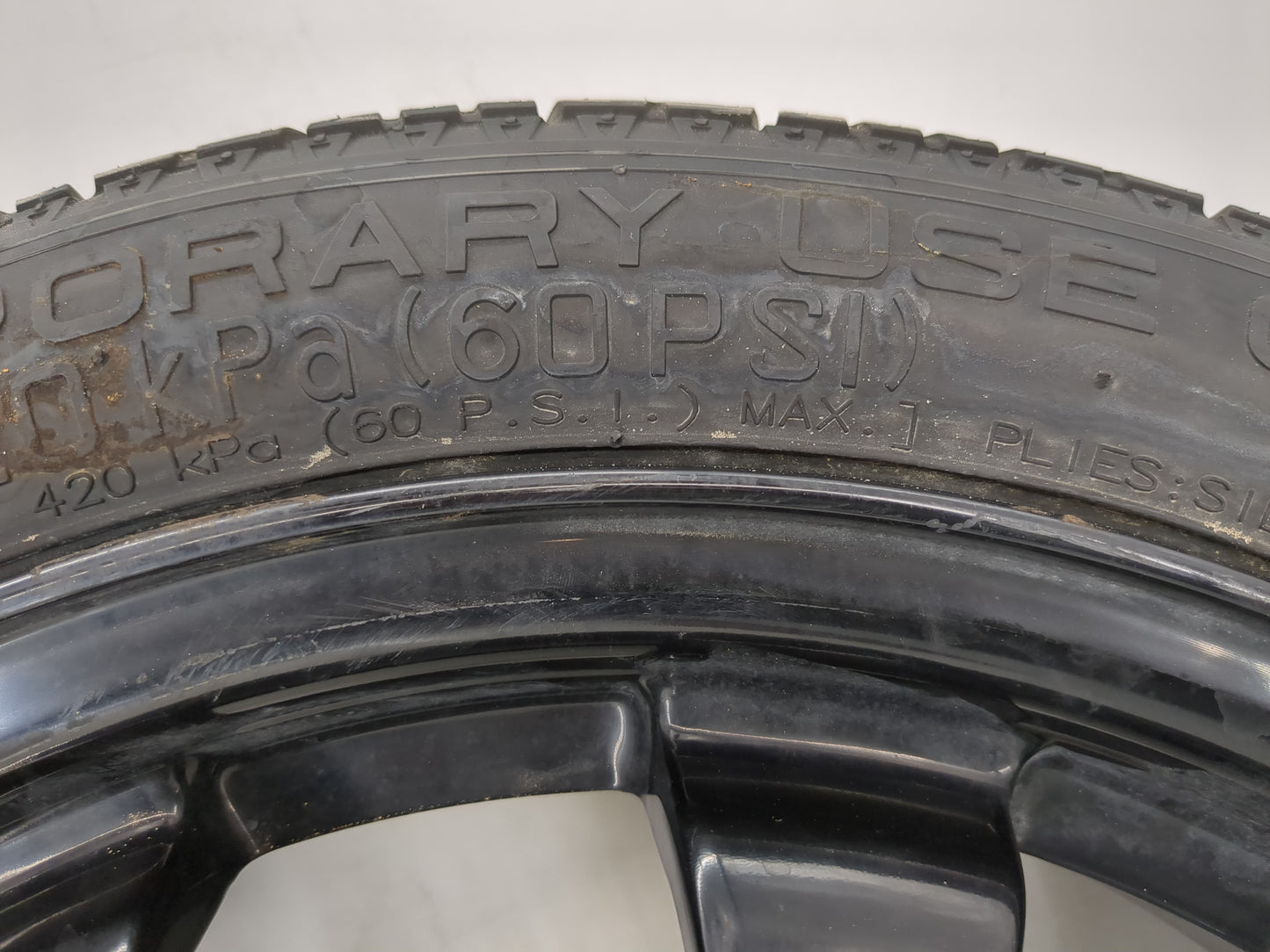 2013-2018 Nissan Altima Spare Donut Tire Wheel Rim Oem - Oemusedautoparts1.com