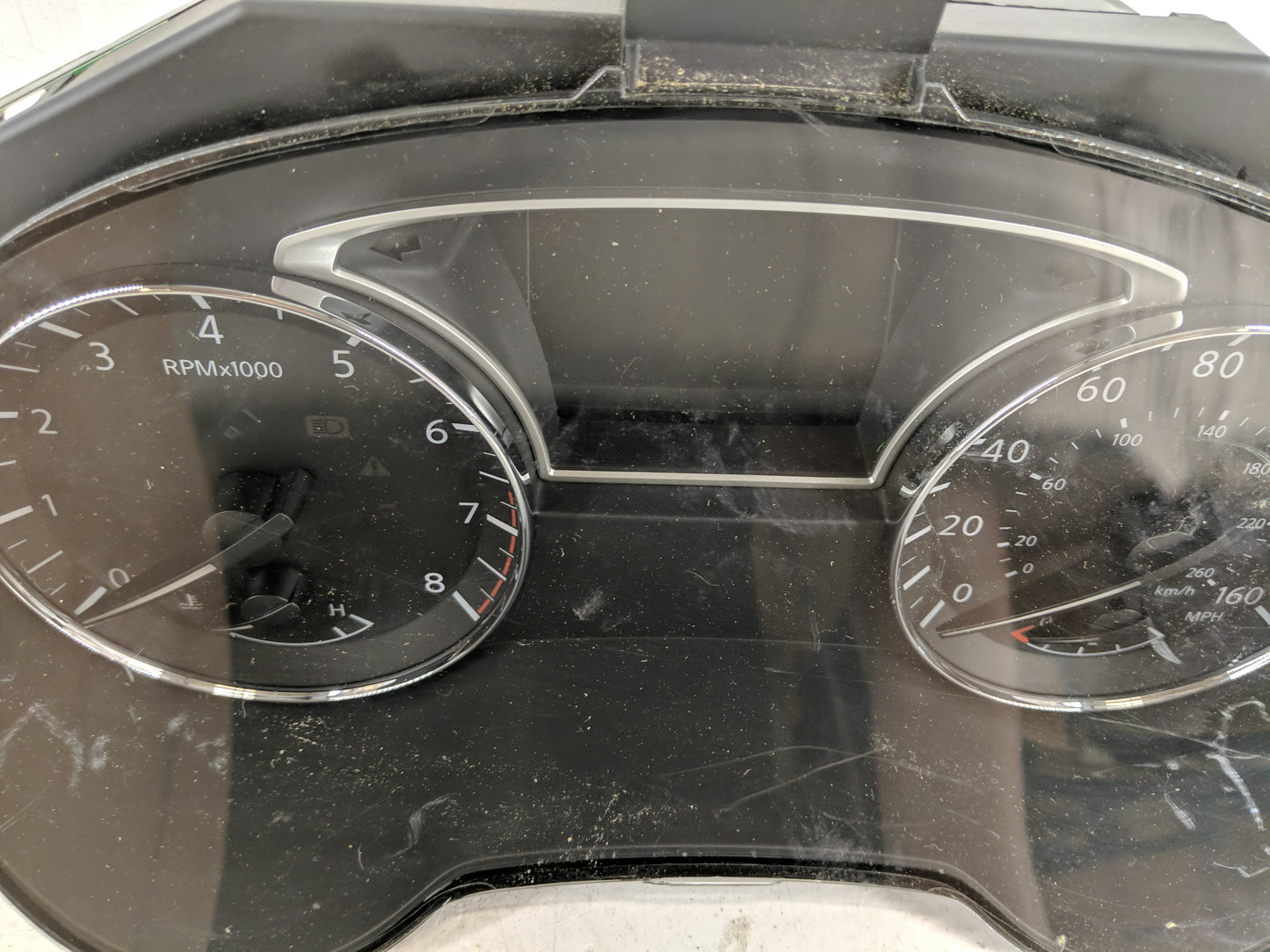 2018 Nissan Altima Instrument Cluster Speedometer Gauges P/N:24810 9HU6A Fits OEM Used Auto Parts - Oemusedautoparts1.com