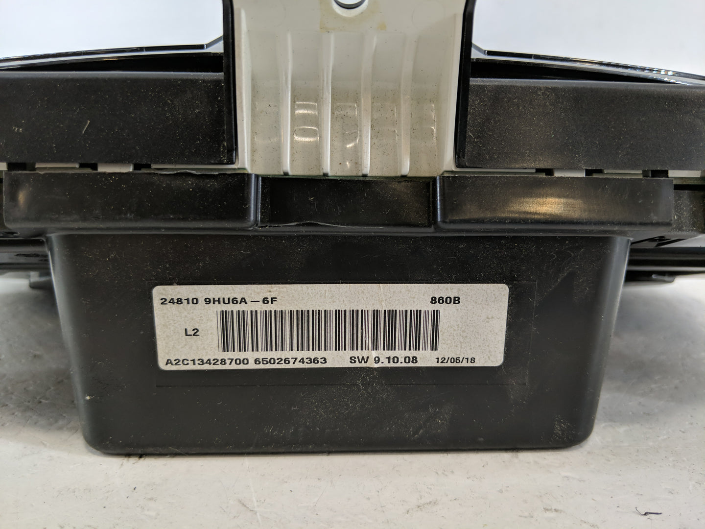 2018 Nissan Altima Instrument Cluster Speedometer Gauges P/N:24810 9HU6A Fits OEM Used Auto Parts - Oemusedautoparts1.com