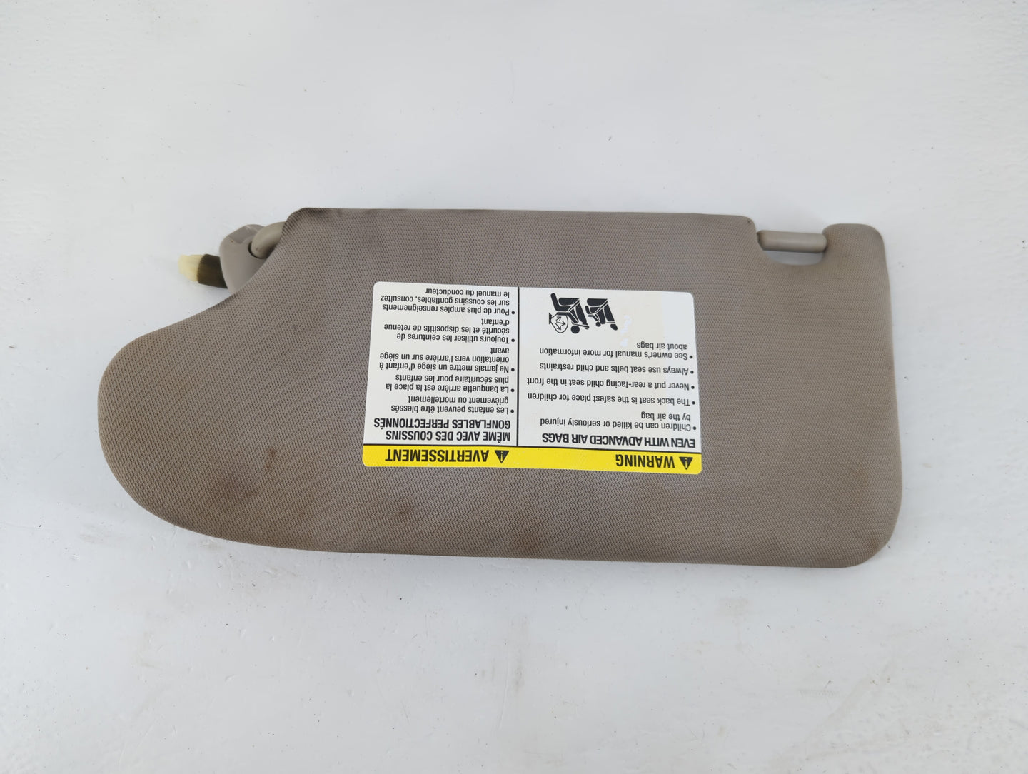2013-2018 Nissan Altima Sun Visor Shade Replacement Passenger Right Mirror Fits Fits 2013 2014 2015 2016 2017 2018 OEM Used 