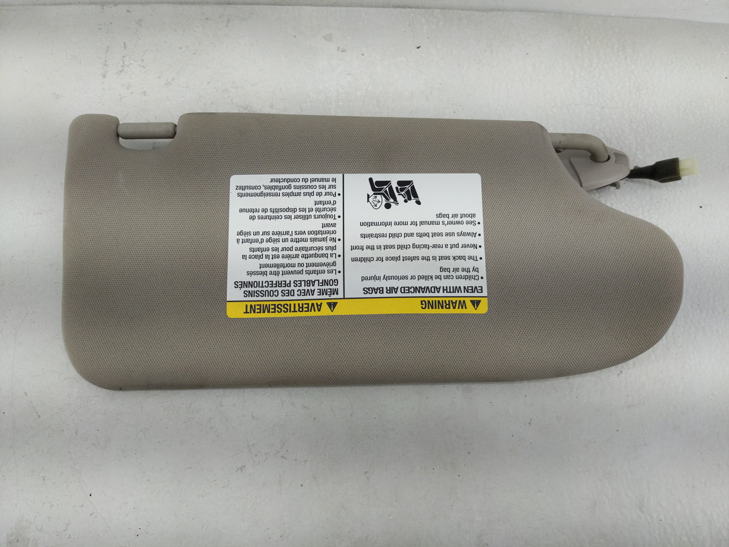 2013-2018 Nissan Altima Sun Visor Shade Replacement Driver Left Mirror Fits Fits 2013 2014 2015 2016 2017 2018 OEM Used Auto