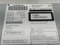 2018 Nissan Altima Radio AM FM Cd Player Receiver Replacement P/N:28185 9HU1C Fits OEM Used Auto Parts - Oemusedautoparts1.c
