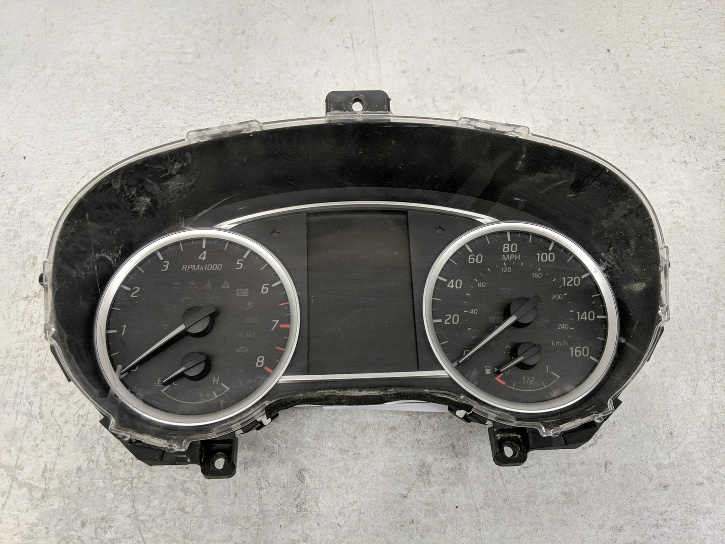 2018 Nissan Altima Instrument Cluster Speedometer Gauges P/N:24810 9HU8A 6H 24810 9HU8A Fits OEM Used Auto Parts - Oemusedau