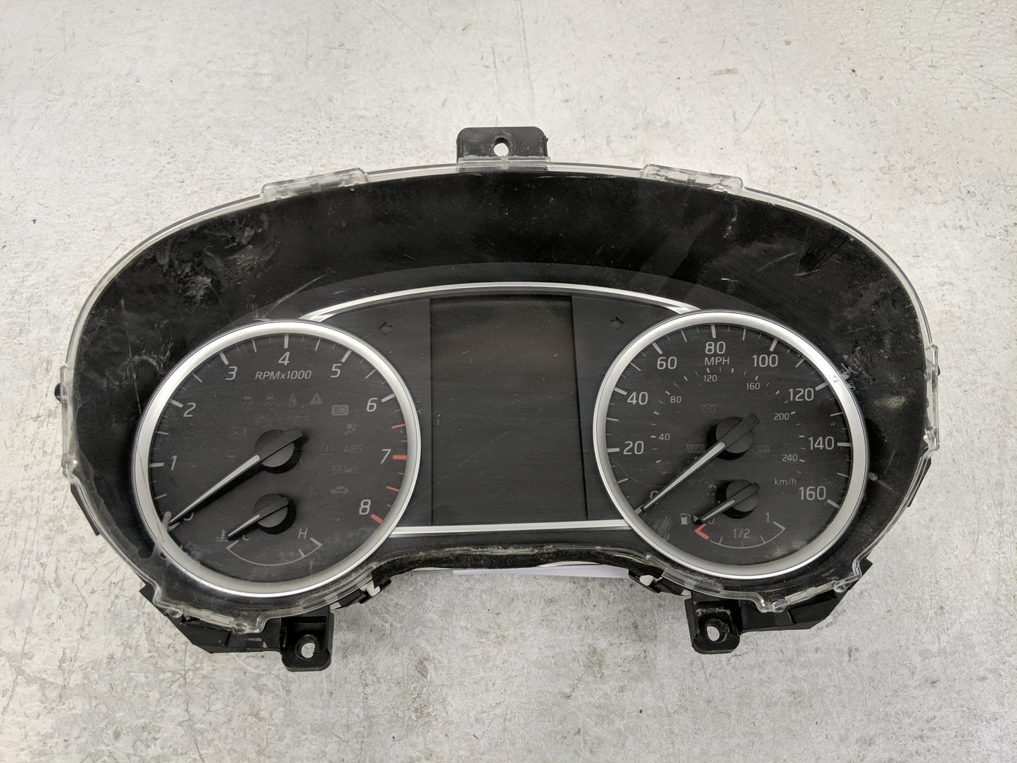 2018 Nissan Altima Instrument Cluster Speedometer Gauges P/N:24810 9HU8A 6H 24810 9HU8A Fits OEM Used Auto Parts - Oemusedau