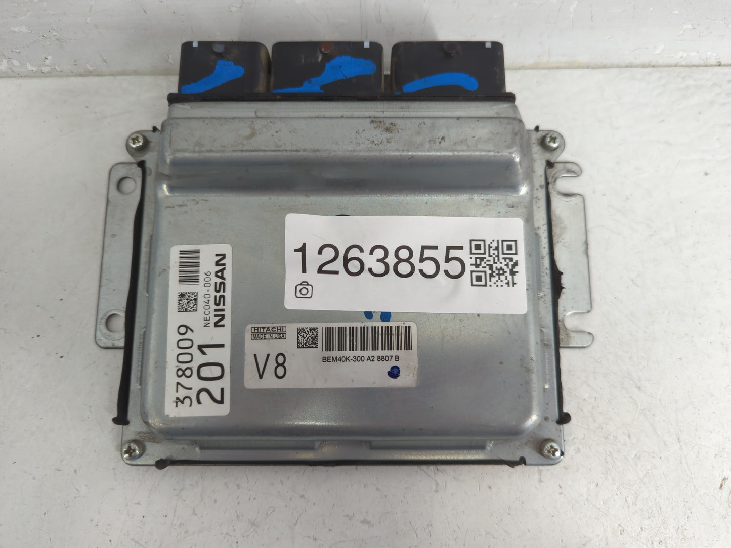 2018 Nissan Altima PCM Engine Control Computer ECU ECM PCU OEM P/N:NEC040-006 Fits OEM Used Auto Parts - Oemusedautoparts1.c