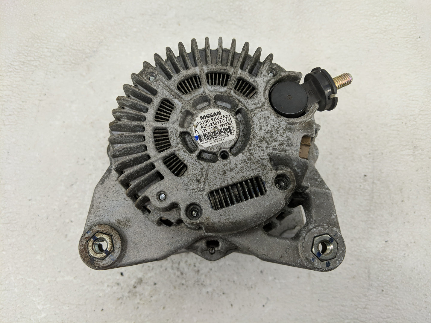 2018 Nissan Altima Alternator Replacement Generator Charging Assembly Engine OEM P/N:23100 9HU0A Fits OEM Used Auto Parts - 