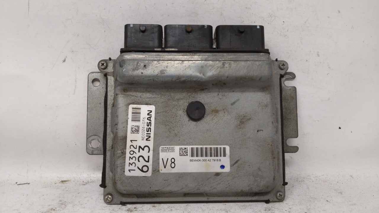 2018 Nissan Altima PCM Engine Control Computer ECU ECM PCU OEM P/N:BEM40K-300 A2 NEC026-076, NEC029-053, NEC040-006 Fits OEM