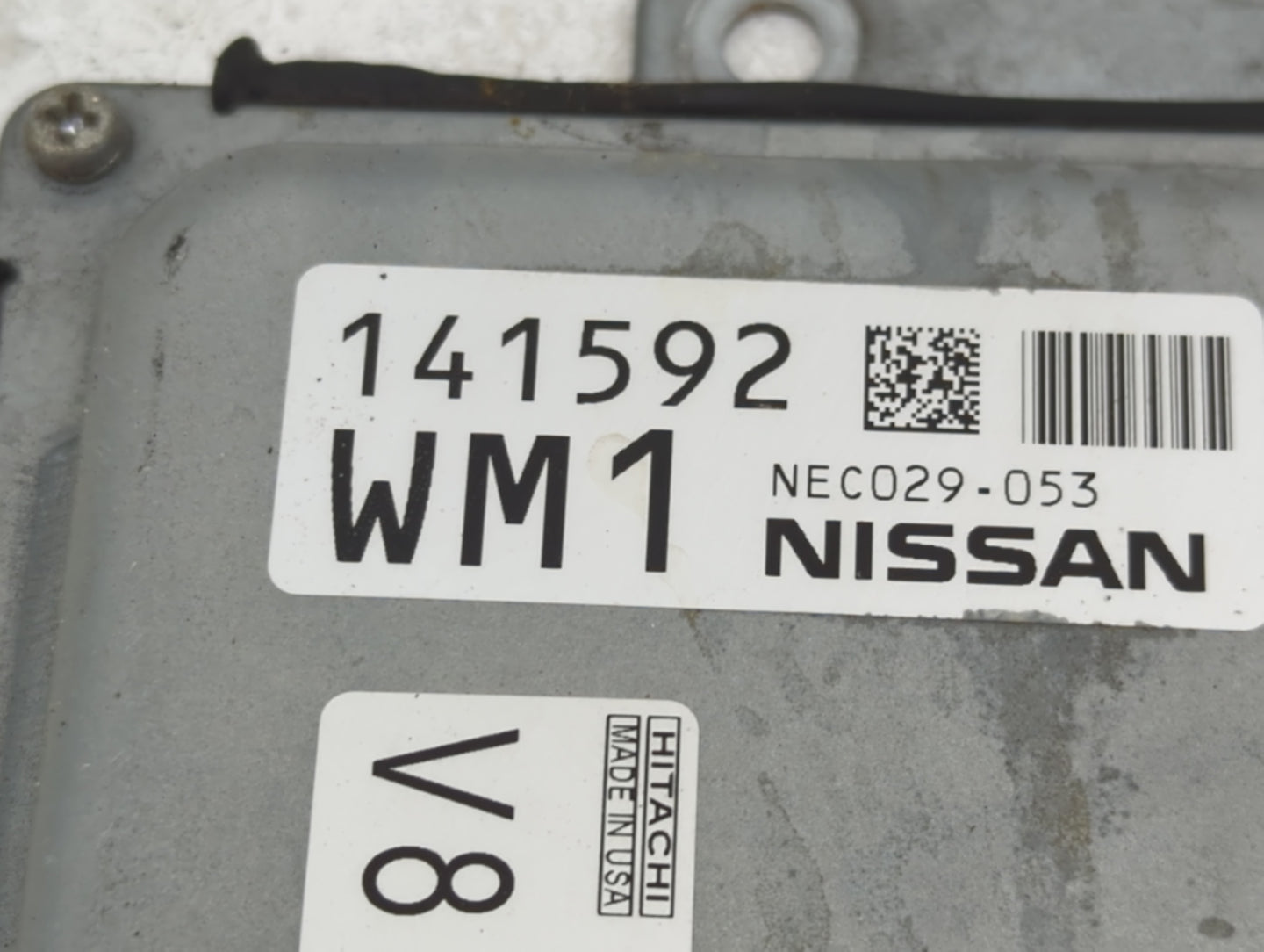 2018 Nissan Altima PCM Engine Control Computer ECU ECM PCU OEM P/N:NEC029-053 Fits OEM Used Auto Parts - Oemusedautoparts1.c
