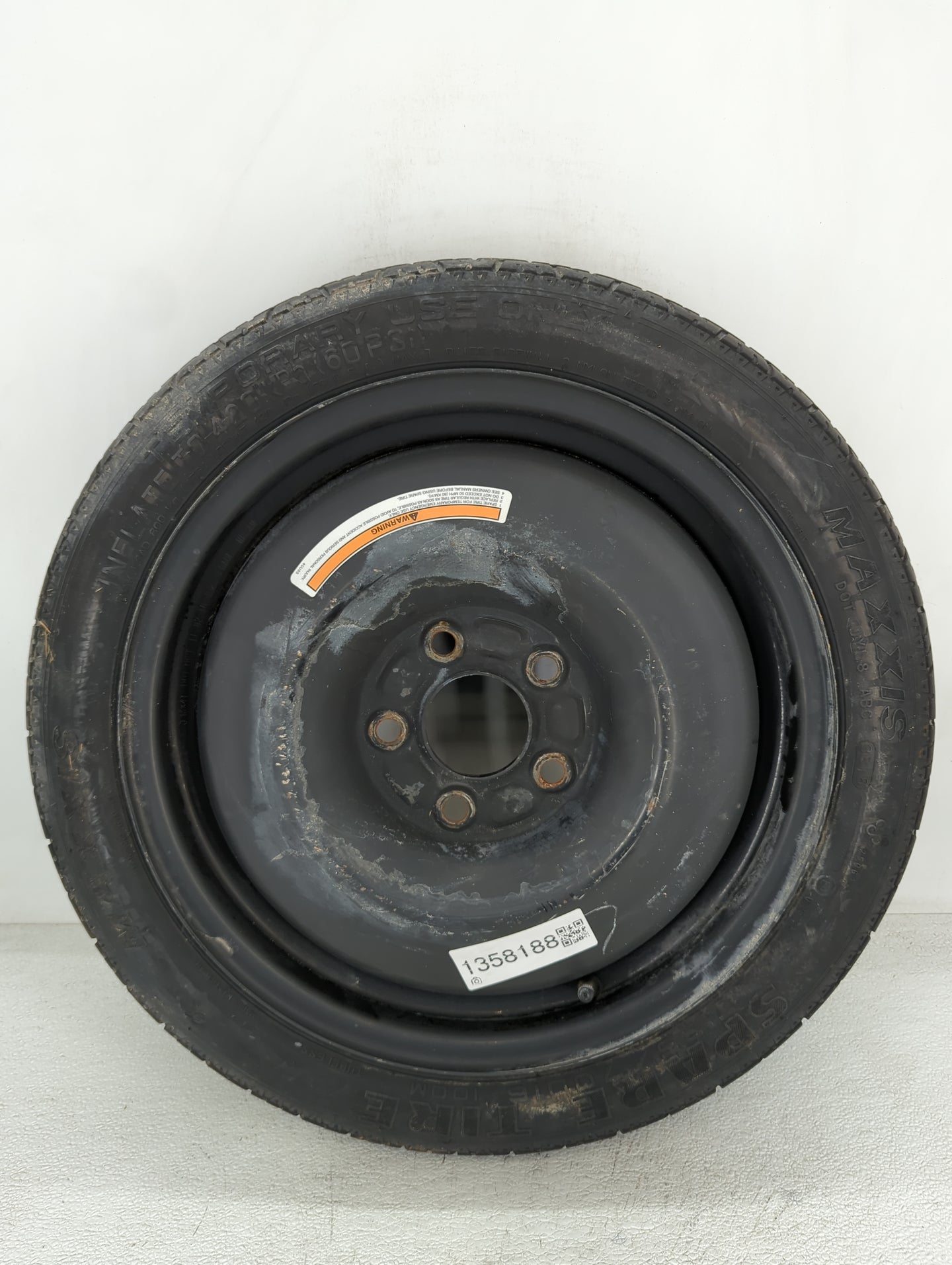 2002-2022 Nissan Altima Spare Donut Tire Wheel Rim Oem - Oemusedautoparts1.com
