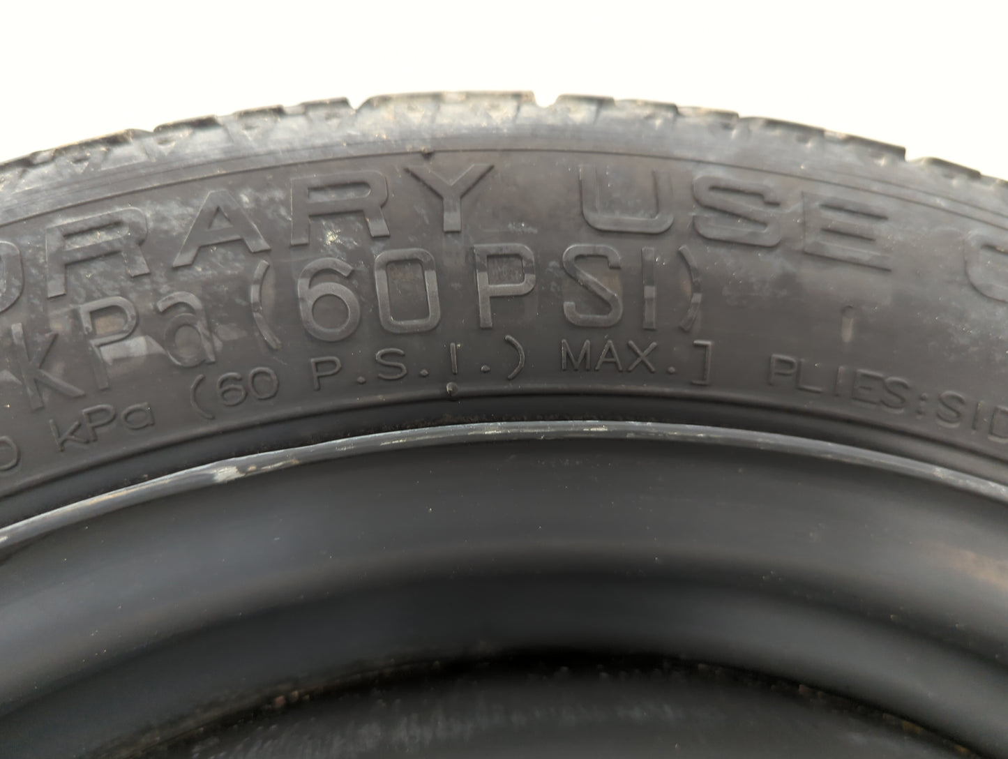2002-2022 Nissan Altima Spare Donut Tire Wheel Rim Oem - Oemusedautoparts1.com